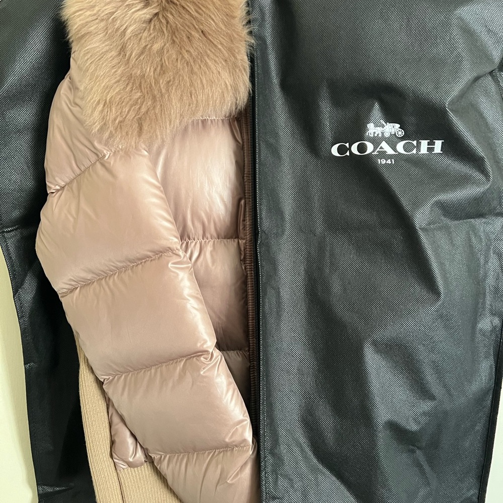 Coach puffer winter jacket